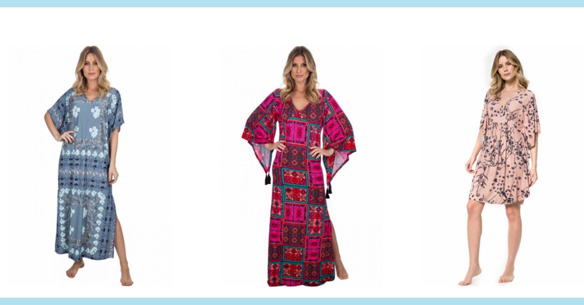 Toda a versatilidade dos kaftans